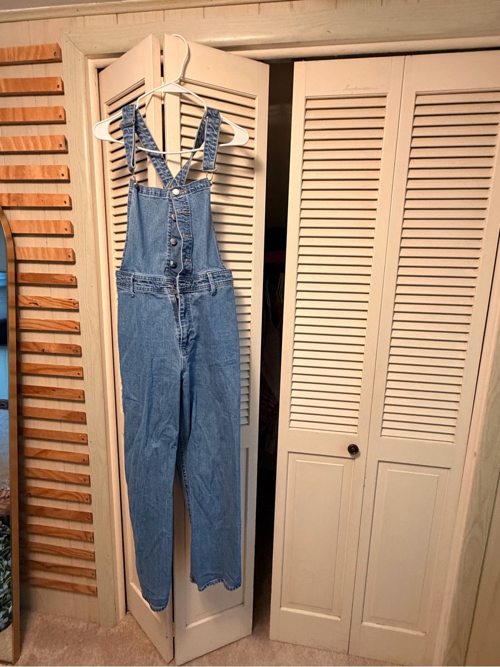 A New Day Blue Denim Overalls